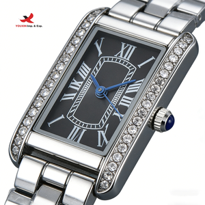 Correas de Reloj de Acero Inoxidable de Alta Calidad con Descuento, para Hombre y Mujer, con Cristales Brillantes y Dijes de Piedras Naturales - Product Image 2