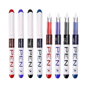 White Straight Liquid Fountain With High Appearance and No Need to Change Ink Bag <b>Pen</b>, Student Specific Erasable <b>Pen</b> - Product Image 1