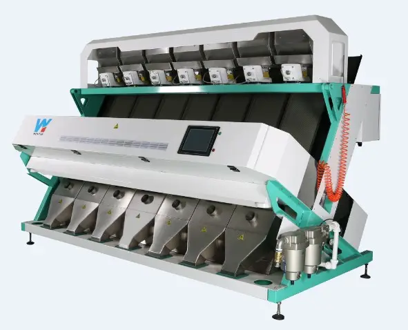 Long Grains Sella Rice Color Sorting Machine For Pakistani Sella Rice Processing Line