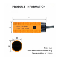 Sensor Fotoelektrik Retro-Reflektif CHYESIC PNP/PNP NO NC Jangkauan Deteksi 2m Output 3-Kabel Saklar Optik