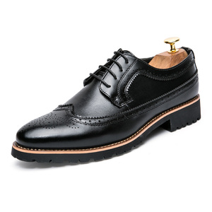 Zapatos de Cuero para Hombre, Última Moda 2024, Gran Venta, Versátiles, Zapatos Formales de Oficina, Zapatos de Vestir Formales para Caballero - Product Image 1