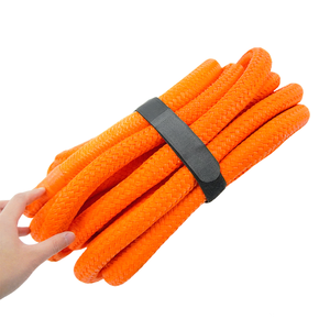Kit de <span class=keywords><strong>Corde</strong></span> Cinétique de Récupération 28mm*9m B.S.13.5t avec Manilles Souples <span class=keywords><strong>pour</strong></span> Véhicules Tout-Terrain <span class=keywords><strong>4x4</strong></span> avec <span class=keywords><strong>Corde</strong></span> de Remorquage de 30 pieds - Product Image 2