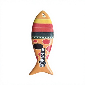 Wholesale DAFNI BIG PAZAR Custom Digital Printed Durable Ceramic Fridge Magnets Full Backing Promotional <b>Gifts</b> Tourist Souvenir - Product Image 2