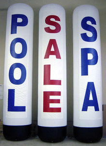 Colonne publicitaire <span class=keywords><strong>gonflable</strong></span> pour piscine et <span class=keywords><strong>spa</strong></span>, pour promotion en extérieur - Product Image 1