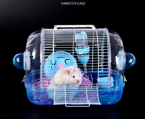 Cage à <span class=keywords><strong>hamster</strong></span> transparente, cage de transport pour <span class=keywords><strong>hamster</strong></span>, cage de voyage pour <span class=keywords><strong>hamster</strong></span>, cage portable pour animaux de compagnie de petite taille. - Product Image 2