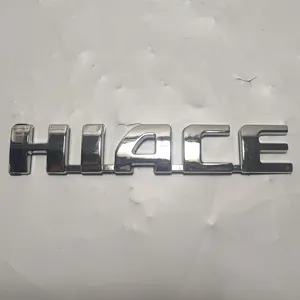Hiace Van 2005-2018 Chrome logo Emblem Car Abs Stickers Quantum Minibus Marcas de <span class=keywords><strong>puerta</strong></span> trasera 75441-26280 - Product Image 5