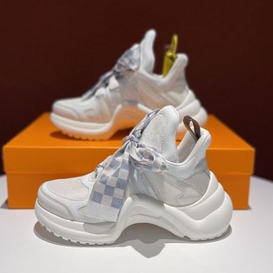 Mocassins de luxe de créateur avec soutien de la voûte plantaire, baskets épaisses pour hommes et femmes, chaussures décontractées en cuir véritable - Product Image 6