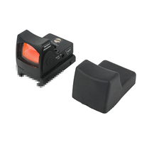 Lunette de visée optique mini-réflexe à point rouge en aluminium haute performance, OEM d'usine, avec lentilles entièrement multicouches