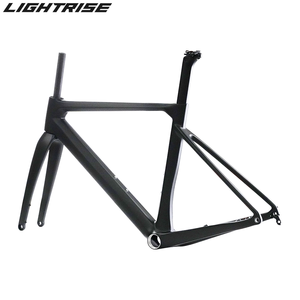 <span class=keywords><strong>Cadre</strong></span> de vélo de <span class=keywords><strong>route</strong></span> en carbone T700 Toray, passage de câbles entièrement interne, frein à disque, dégagement des pneus 700c x 28 mm, boîtier de pédalier T47 - Product Image 2