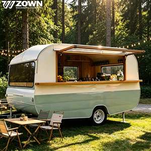 Nouveau camion alimentaire électrique ZOWN 2026 certifié CE, garantie 2 ans, couleur et taille personnalisables, chariot mobile multifonctionnel pour - Product Image 1
