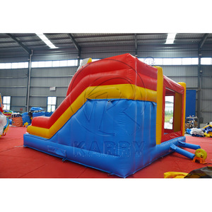 Château gonflable commercial à thème de dessin animé avec toboggan, en PVC durable, pour fêtes d'enfants, événements en extérieur, <span class=keywords><strong>location</strong></span>, certifié CE - Product Image 4