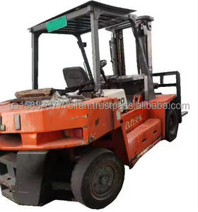 Carretilla Elevadora Diésel Usada Heli de 7 Toneladas de Capacidad, Certificación CE EPA, Envío Rápido, Asiento para Operador, Posicionador de Horquillas para Almacén y Granja, Bomba Central - Product Image 1