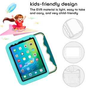 Phim Hoạt Hình <span class=keywords><strong>3D</strong></span> Thiết Kế EVA Rugged Máy Tính Bảng Bìa Với Hình Dạng Tay Đứng Du Lịch Xách Tay Trường Hợp Đối Với <span class=keywords><strong>iPad</strong></span> 10.2/10.9/Pro 11 - Product Image 3