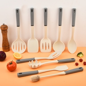 Wholesale <b>Silicone</b> Kitchen Utensils Spatula Spoon Kitchen Set Cooking Utensils Set for Kitchen Cookware <b>Tools</b> - Product Image 2