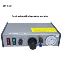 Machine de distribution de colle de précision semi-automatique pour équipement industriel de remplissage de liquide pneumatique à Jm-800 monotrou 220V
