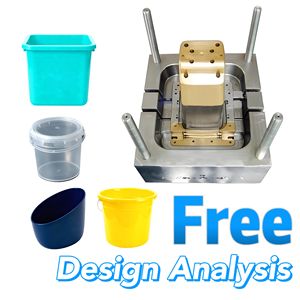 Fornecedor de Moldes de Balde de Plástico PP ABS Durável, Soluções de Moldagem de Barris Industriais, Fábrica de Moldagem por Injeção de Plástico - Product Image 4
