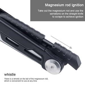 Keychain <span class=keywords><strong>Multitool</strong></span> 8-in-1 đa công cụ nhỏ ngoài trời tiện ích tuốc nơ vít mở chai Bền và di động tuyệt vời món quà giáng sinh - Product Image 6