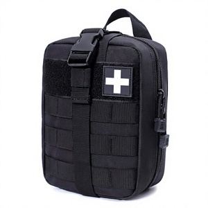 Borsa Medica Tattica Staccabile Compatibile con Sistema MOLLE, in Nylon 600D Resistente, con Cerniera, <span class=keywords><strong>Solo</strong></span> Borsa (Senza Contenuto) - Product Image 1