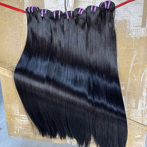 Venta al por Mayor de Cabello Humano Virgen Liso en Paquetes, Cabello Vietnamita con Doble Trama, Pedido al por Mayor - Product Image 5
