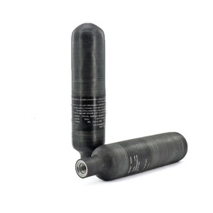 Bouteille <span class=keywords><strong>de</strong></span> gaz HPA en fibre <span class=keywords><strong>de</strong></span> carbone ultra légère 700cc 0,7L 300bar 4500psi pour PCP, <span class=keywords><strong>paintball</strong></span>, <span class=keywords><strong>fusil</strong></span> à air comprimé - Product Image 4