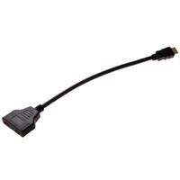 Cable Divisor de Video HDTV 1080P HD 1 Entrada 2 Salidas, Adaptador Convertidor Macho a Doble Hembra para TV, PC, Monitor, Proyector