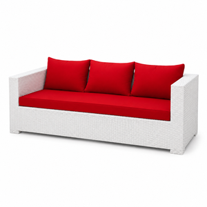 Luxury PE <b>Rattan</b> <b>Outdoor</b> Lounge Set with Cushions for Garden Villa Resort Hotel and Poolside From Indonesia - Product Image 3