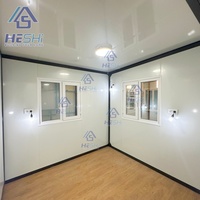 Maison mobile pliable préfabriquée isolée de 40 pieds et 20 pieds avec salle de bain, conteneur extensible à vendre