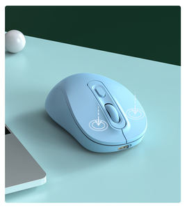 Ratón Recargable Lulin de Modo Dual, Bluetooth 5.2, 2.4G, USB, Silencioso, Inalámbrico, para Computadora, Portátil, Tableta, Macbook - Product Image 2