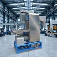 Pengering Vertikal Dewater Dryer Pabrik Square dari Baja Anti Karat Hanya untuk Serpihan Plastik Keras PP PE PET ABS Efisiensi Pengeringan 98%
