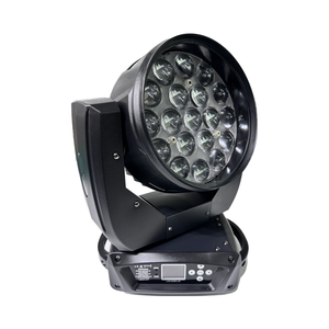 Di chuyển đầu ánh sáng RGBW 4in1 rửa dẫn 19x1516/24ch 19x15W rửa zoom dẫn di chuyển đầu DJ ánh sáng sân khấu rửa Mac Aura 19*15W với DMX - Product Image 3