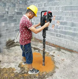 Único tipo Handheld Waterless máquina de perfuração pequena do solo do impacto para o teste do exame do solo