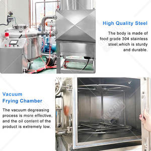 Máquina de Freír al Vacío para Chips de Jackfruit ORME, Máquina de Freír al Vacío para Frutas y Verduras Crujientes - Product Image 5