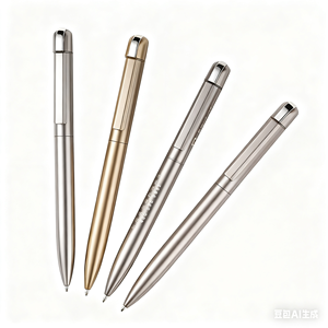Factory Wholesales Custom Logo Printed Brass Promotional 0.7mm Luxury Corporate Twist Ball Pen - Product Image 5