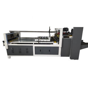 LC-BZX2800 Halbautomat ische Ordner-Klebe maschine Wellpappen-Falt klebe maschine - Product Image 4