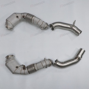 Performances élevées pour tuyau d'échappement droit N63 pour BMW M850i M550i G14/G15/G16/G11/G12 4.4T Acier inoxydable SS304 - Product Image 5