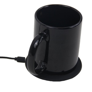แผ่นรองแก้วอุ่นร้อนอัจฉริยะแบบกันน้ำพร้อมพอร์ต USB  ฟิล์มกราฟีนให้ความร้อนสำหรับแก้วกาแฟ - Product Image 1