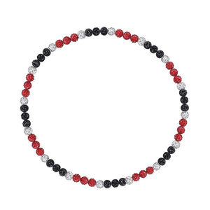 עיצוב אופנתי חדש רעיונות עיצוב טרנדי 10 מ "מ קריסטל <span class=keywords><strong>rhinestone</strong></span> קריסטל כדור דיסקו שרשרת חרוז - Product Image 4