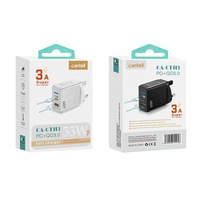 Cantell Nouveau design pour divers chargeur mural britannique 25W 15W 10W 5W Type C PD UK adaptateur secteur charge rapide chargeur USB C
