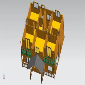 2023 nouvelles maisons préfabriquées en <span class=keywords><strong>bois</strong></span> Kits de cabanes en rondins à vendre - Product Image 4