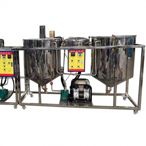 Máquina Automática de Refinación de Aceite de Almendras a Pequeña Escala, de Acero Inoxidable, Capacidad de 3-6 kg/h, 220V - Product Image 1
