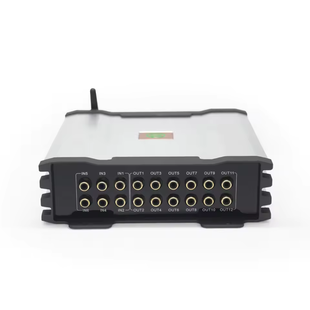 RTS Sennuopu X812B 12 Ch Car Audio DSP 8 Ch AMP 50 Watts RMS Power with HD Bluetooth for BMW Universal Audio Sounds Card