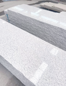 Lastra di Granito Naturale Grigio Chiaro Lucidato di Design Moderno, Produzione Cinese, Dimensioni e Spessore Personalizzabili, Design Grafico - Product Image 2