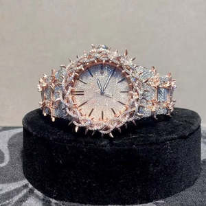 Orologio Meccanico VVS Moissanite di Alta Qualità con Diamanti Iced-Out Stile Hip-Hop, Vetro Zaffiro, Supera <span class=keywords><strong>il</strong></span> Test del Tester per Diamanti - Product Image 2