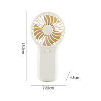 Mini ventilateur à piles fabriqué en usine Mini ventilateur de poche promotionnel portable simple