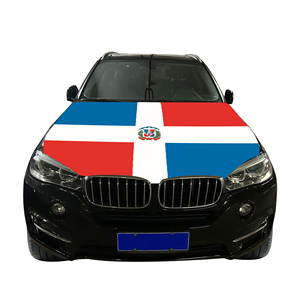 Fundas para Capó de Coche con la Bandera de República Dominicana, 120x150cm, al por Mayor, Económicas, Resistentes al Desgaste y Duraderas - Product Image 4