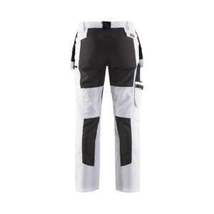 BLAKLADER - 791010001099C46 Women's <b>painter</b> trousers with stretch White/Black - EAN 7330509625385 WORK TROUSERS - Product Image 2