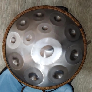 Tambour à main en acier inoxydable 440/432hz fait à la main 22 pouces <span class=keywords><strong>Handpan</strong></span> pour débutant - Product Image 5