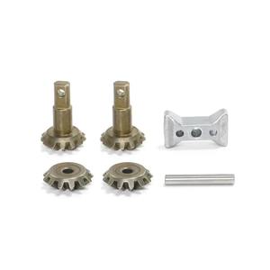 Jeu d'engrenages différentiels en métal engrenages de sortie engrenages d'araignée 6882X pour <span class=keywords><strong>Traxxas</strong></span> Slash 4x4 Stampede <span class=keywords><strong>Rustler</strong></span> Hoss HQ727 pièces de mise à niveau - Product Image 4