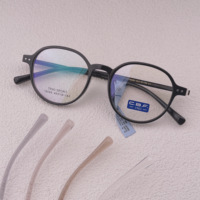 Vente chaude TR90 Optica Montures de lunettes unisexes Nouveau design avec motif animal Match de forme de visage de diamant en stock