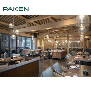 2019 más nuevo de lujo de madera Marco De <span class=keywords><strong>restaurante</strong></span> muebles de hotel - Product Image 2